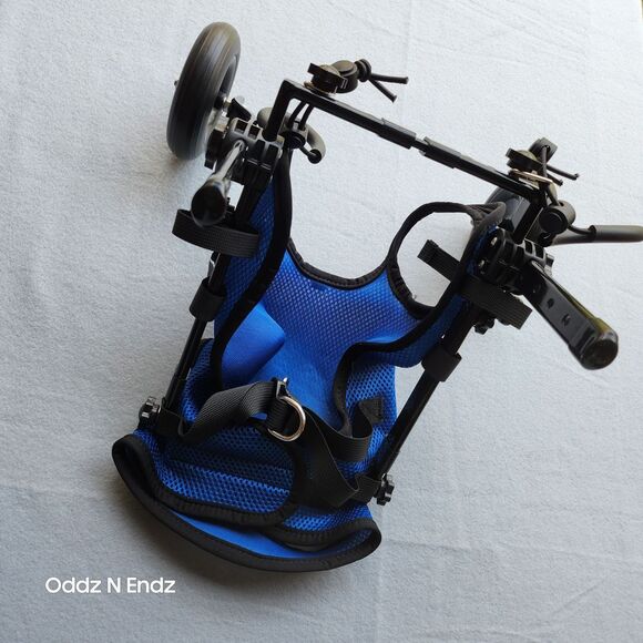 Dog Harness Wheelchair Support Vest Mobility‎ Aid Adjustable Blue Pet Equipment - Picture 1 of 13